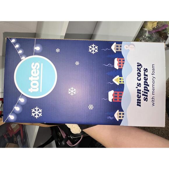 Men's Cozy Slippers‎ with Memory Foam - XL 11-12 - Picture 3 of 5